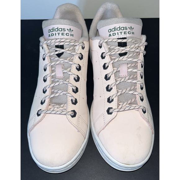 Adidas Aditech Originals Stan Smith Women Sneakers Icy Pink Size 8 - Picture 9 of 10